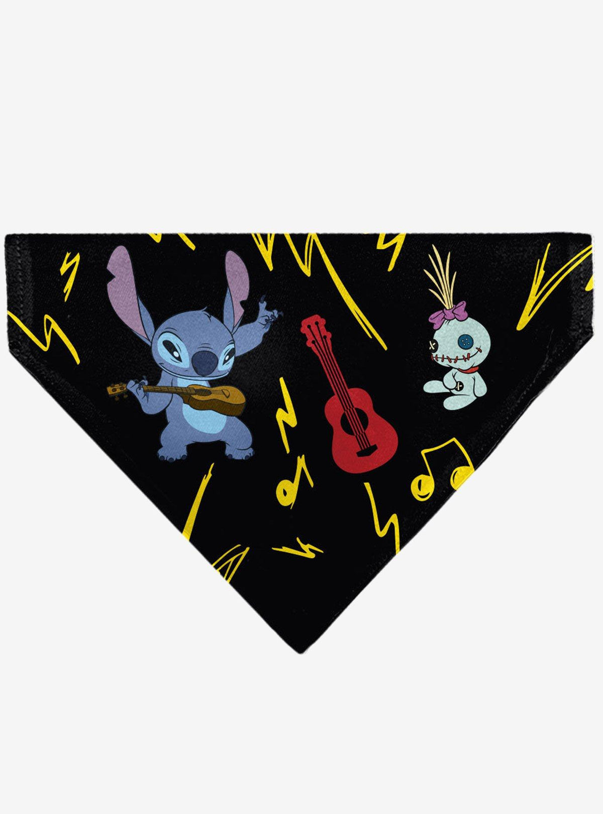 Bandana para collar de mascota Stitch y Scrump