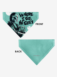 Bandana para mascota The Mandalorian y Grogu