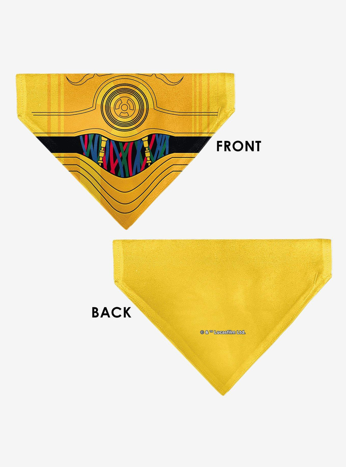 Bandana para collar de mascota Star Wars C-3PO