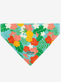 Bandana para mascota Disney Stitch con diseño floral