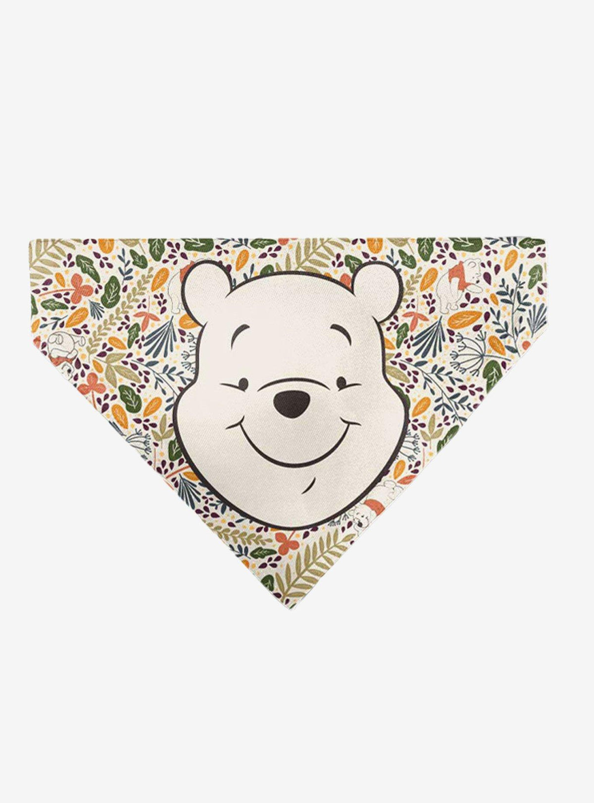 Bandana para mascota Winnie the Pooh con hojas