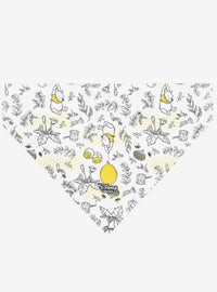 Bandana para mascota Winnie the Pooh con globos y follaje
