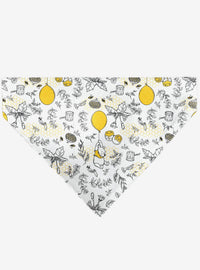 Bandana para mascota Winnie the Pooh con globos y follaje
