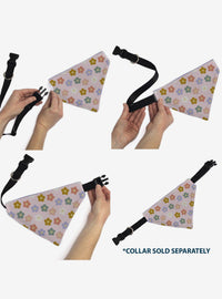 Bandana para mascota Disney de Mickey Mouse con flores