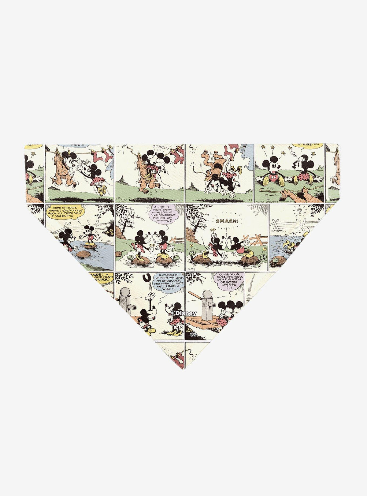 Bandana para mascota de Mickey y Minnie Mouse