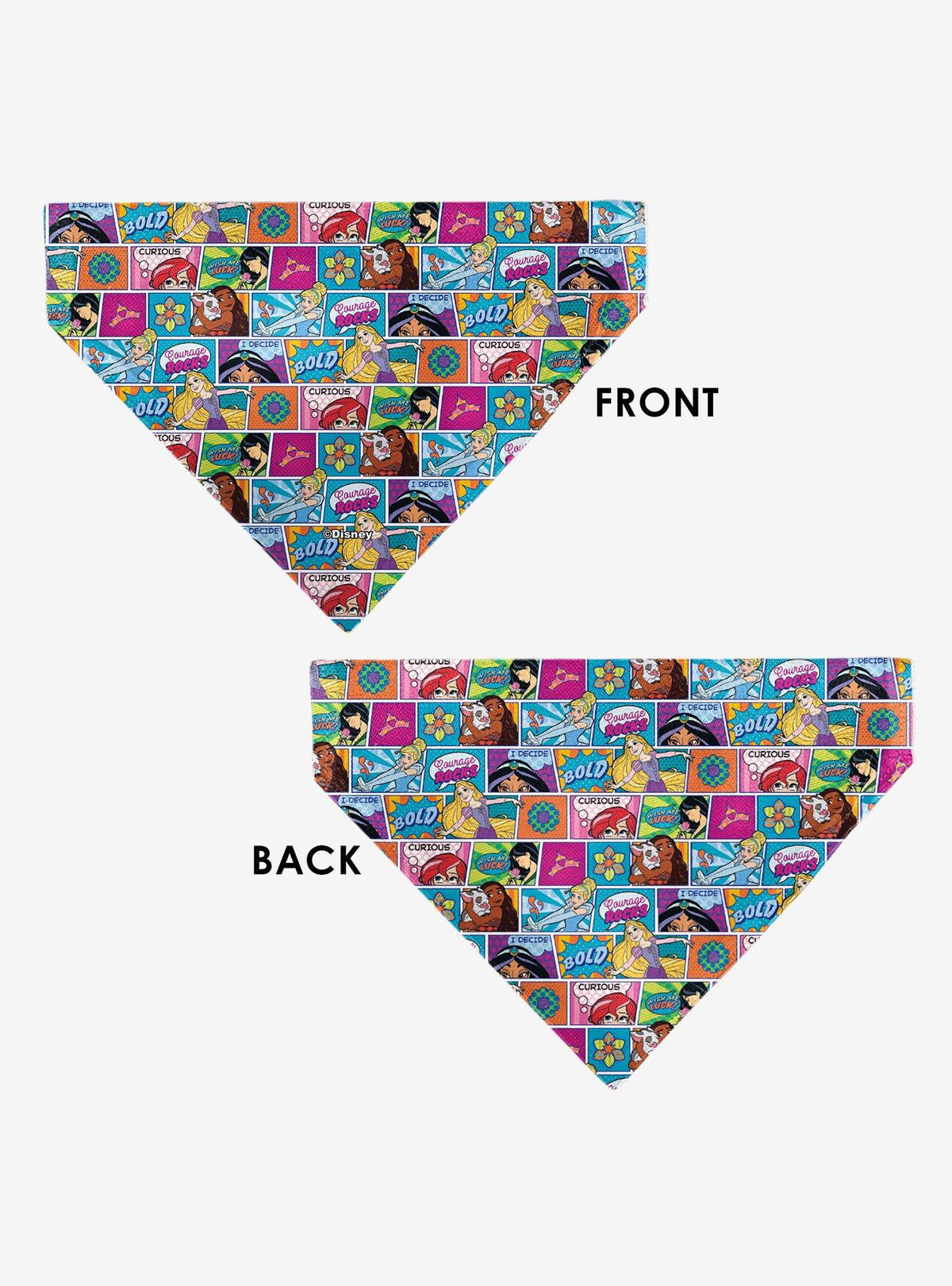 Bandana para mascota Disney Princess Pop Art
