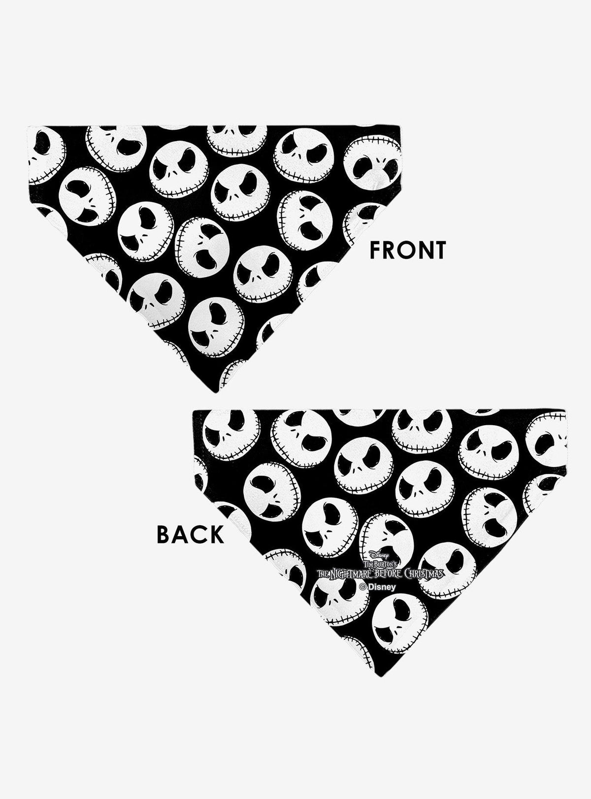 Bandana para mascota Jack Skellington | Nightmare Before Christmas