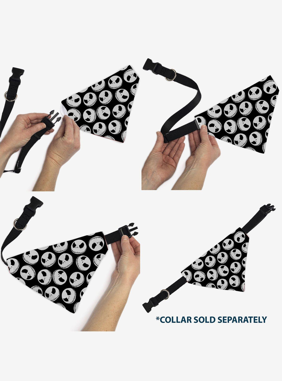 Bandana para mascota Jack Skellington | Nightmare Before Christmas