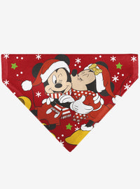 Bandana navideña para mascota de Mickey y Minnie