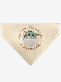 Bandana para mascota Star Wars: Grogu en su cápsula