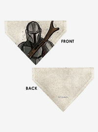 Bandana para mascota The Mandalorian de Star Wars