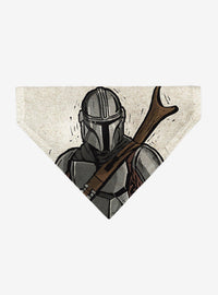 Bandana para mascota The Mandalorian de Star Wars