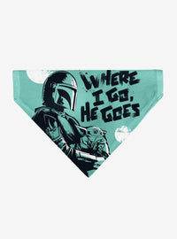 Bandana para mascota Star Wars: The Mandalorian y Grogu