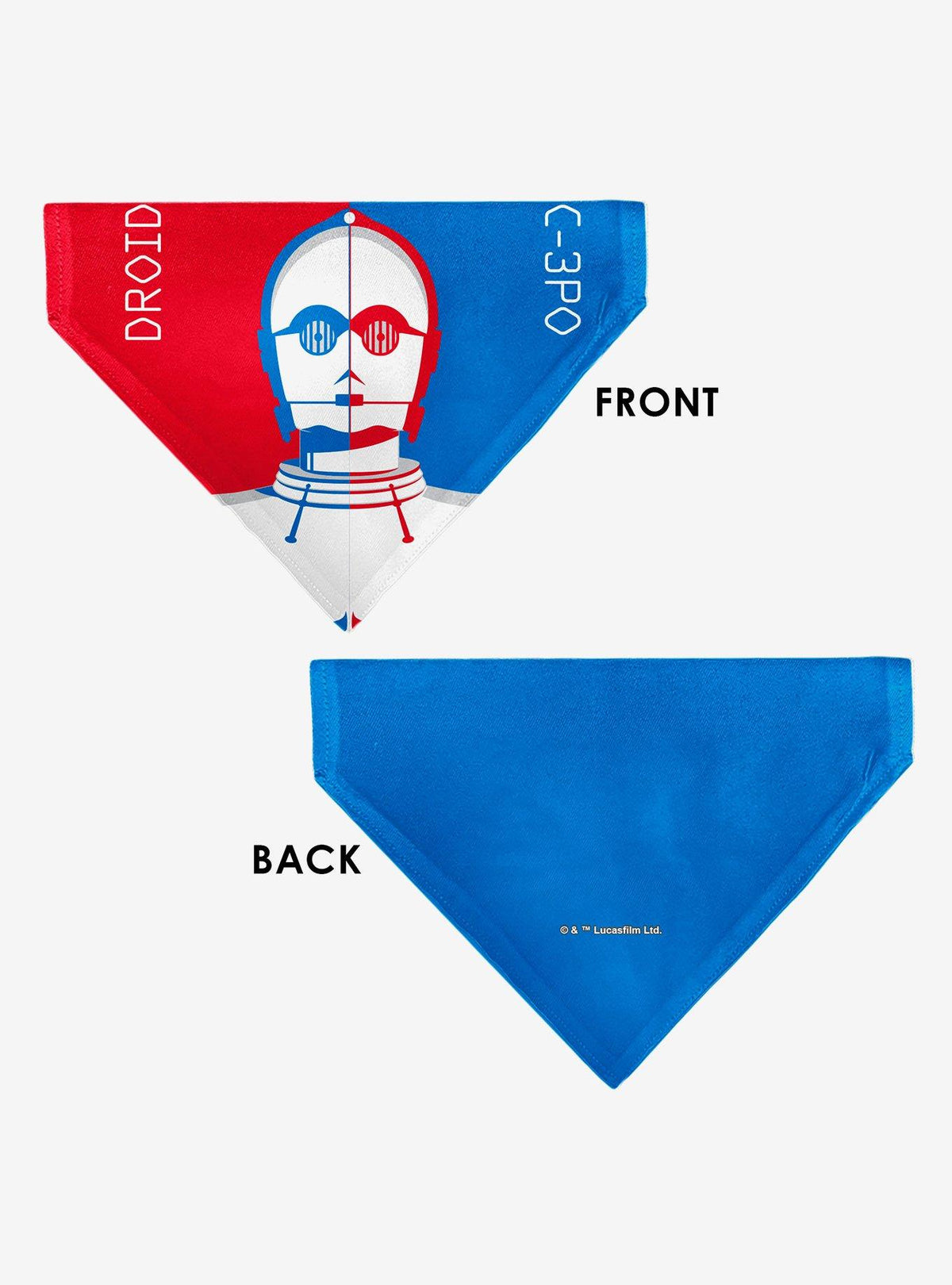 Bandana para mascota C-3PO de Star Wars
