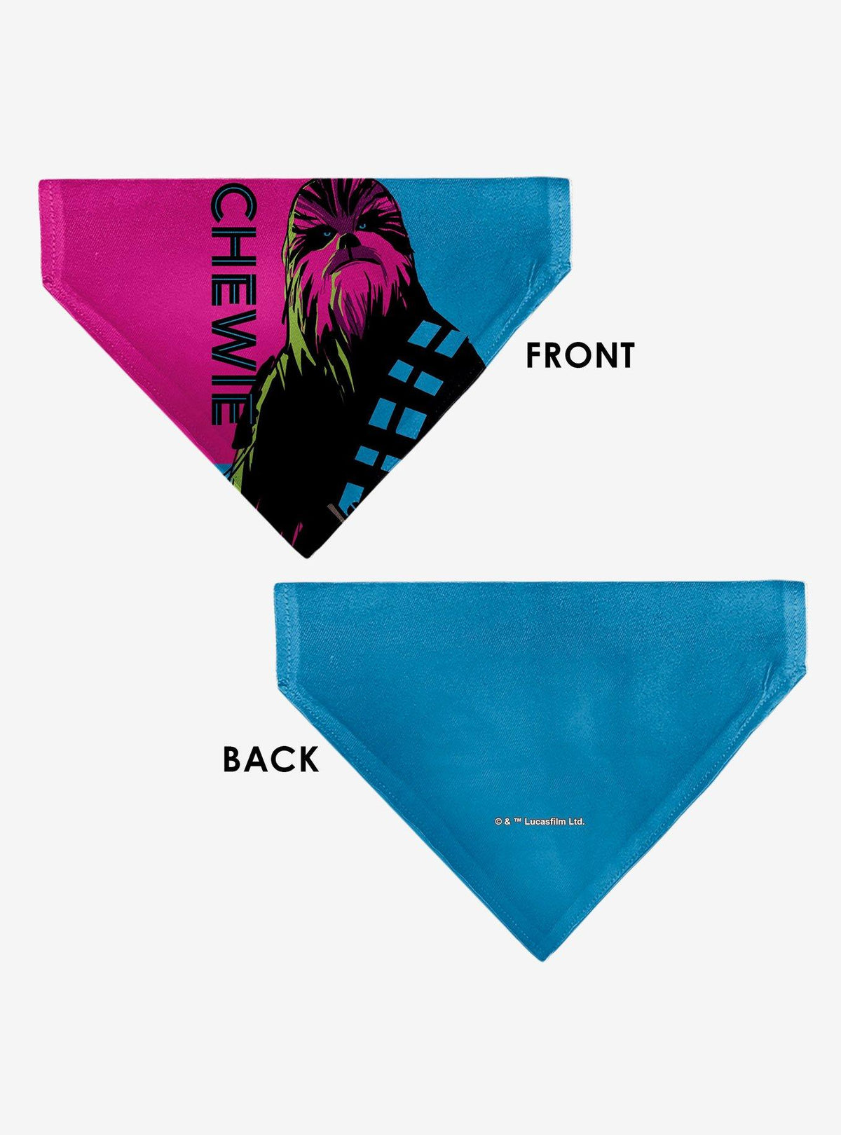 Bandana para mascotas Chewbacca Pop Art de Star Wars