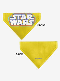 Bandana para mascota Star Wars amarilla y multicolor