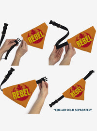 Bandana para mascota Star Wars con insignia de la Alianza Rebelde