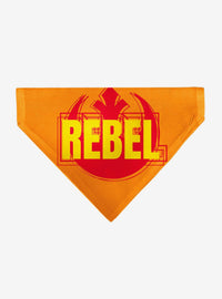 Bandana para mascota Star Wars con insignia de la Alianza Rebelde