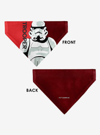 Bandana para mascota Star Wars con arte pop de stormtroopers