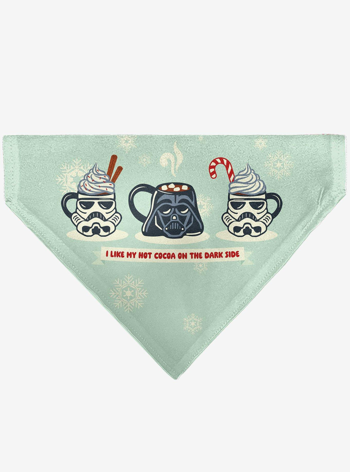 Bandana para mascota Star Wars: cacao y lado oscuro