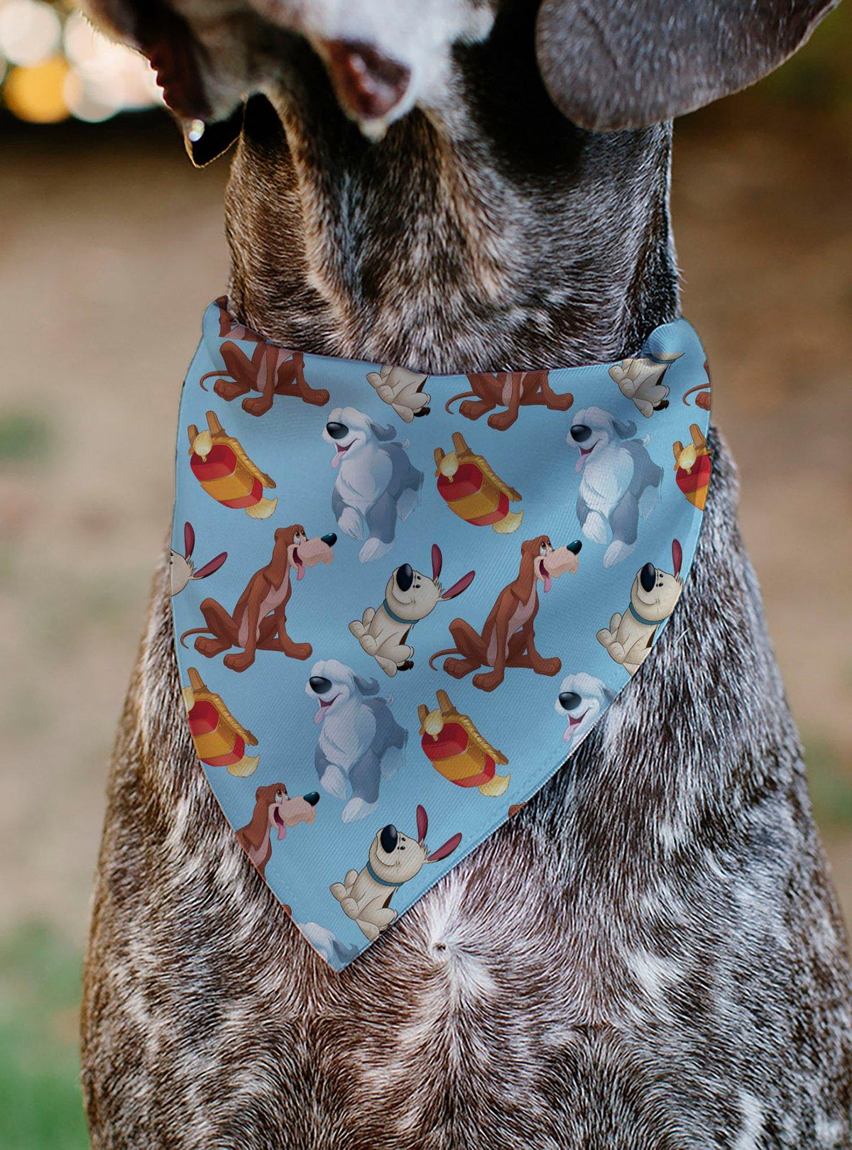 Bandana para mascota Disney Princess con perritos