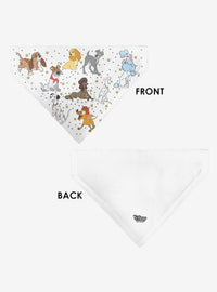 Bandana para perro Disney Dogs con collage de estrellas