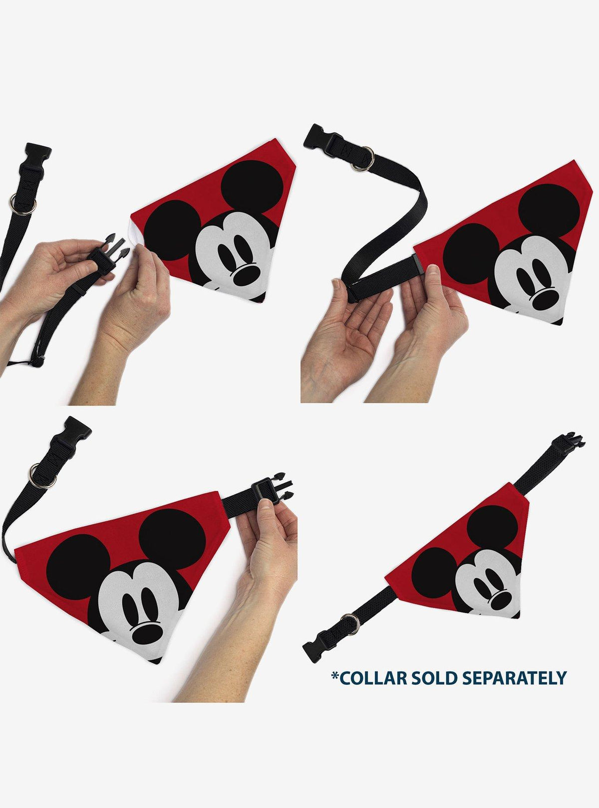 Bandana para mascota Mickey Mouse