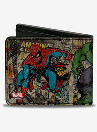 Billetera Marvel Comics Avengers Retro