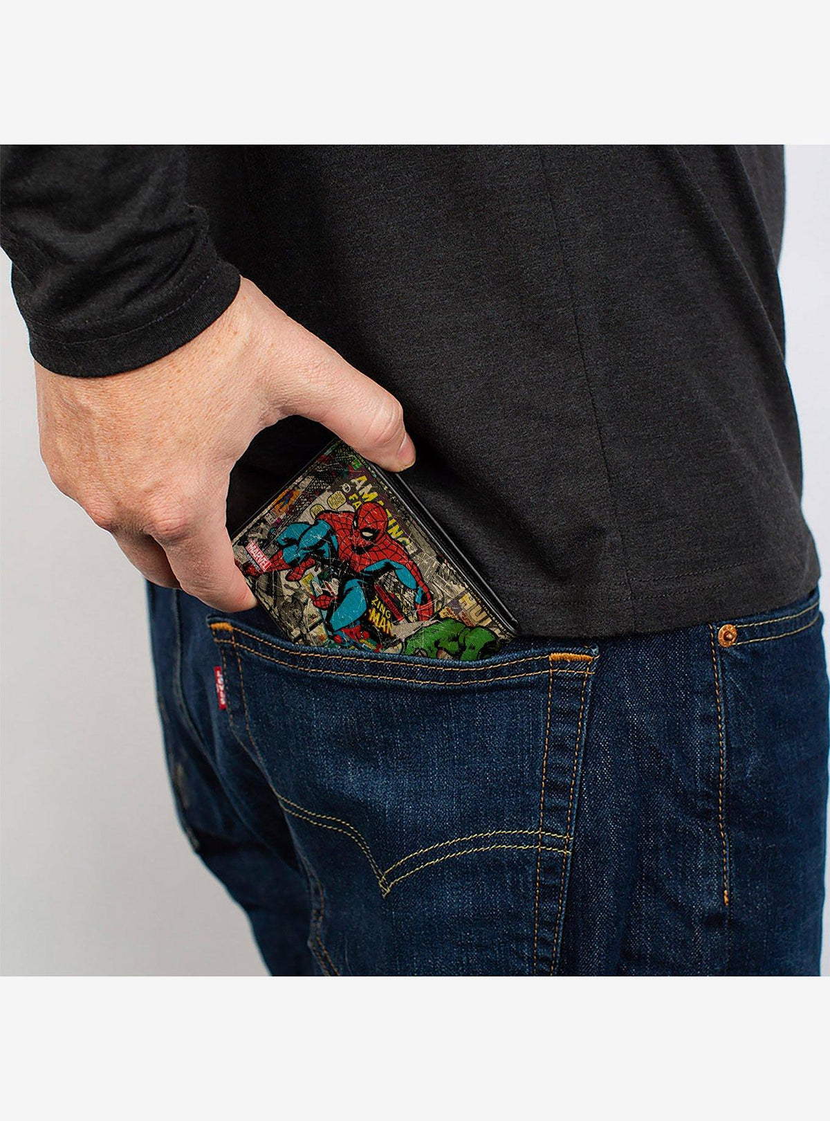 Billetera Marvel Comics Avengers Retro