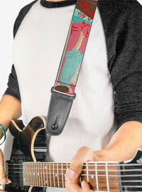Correa de guitarra pop art de Regan | El Exorcista