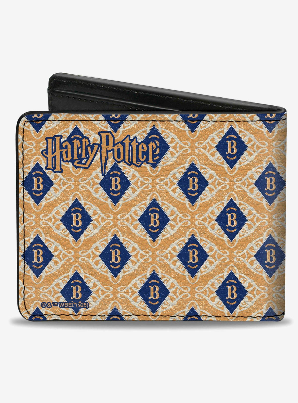 Billetera plegable azul Harry Potter Butterbeer