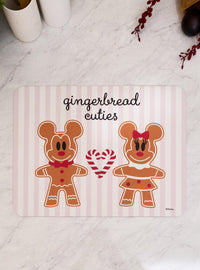 Alfombrilla secaplatos de Mickey y Minnie de jengibre