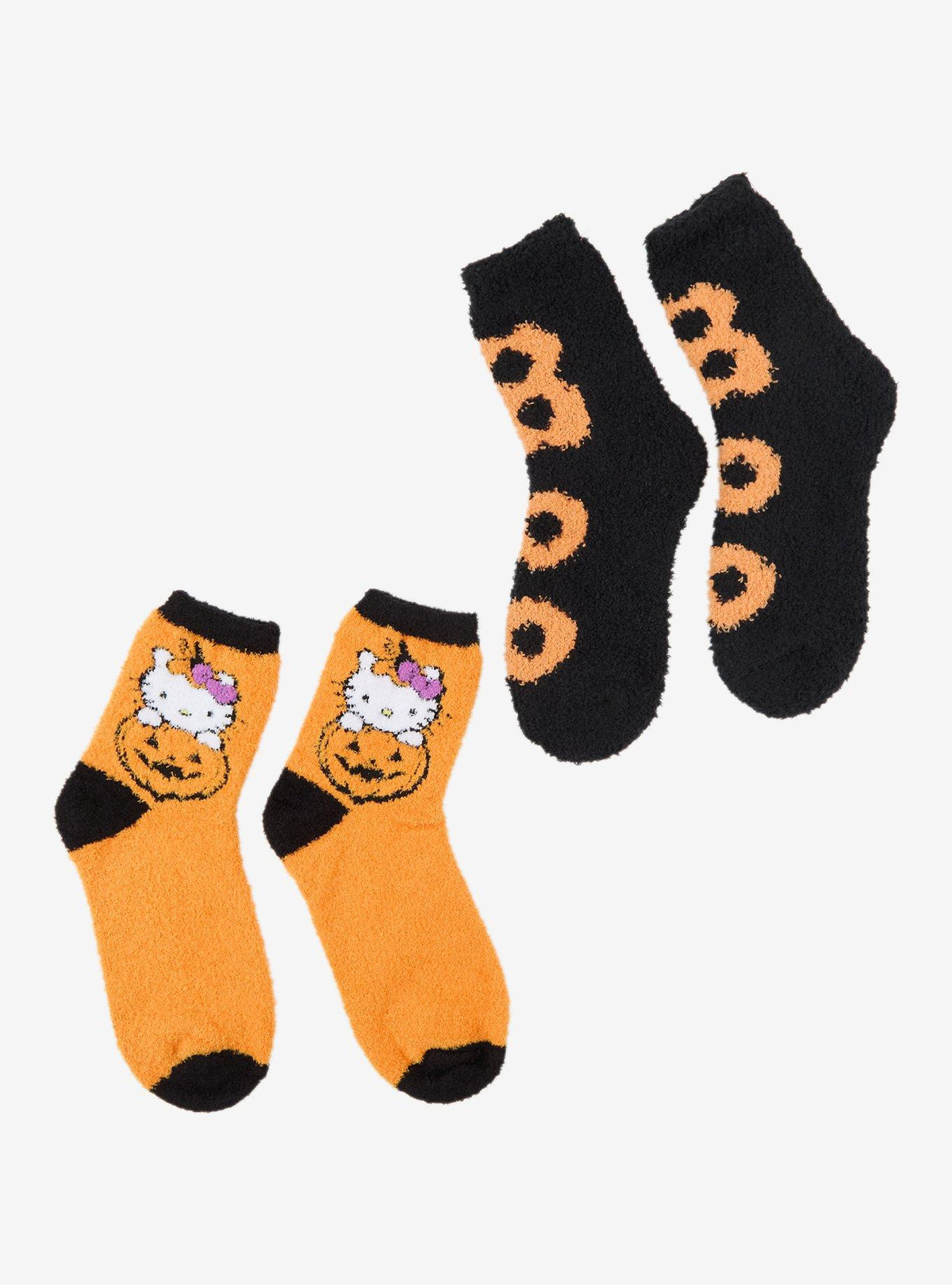 Calcetines afelpados Hello Kitty: calabaza y «Boo», 2 pares · Space Store
