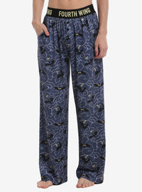 Pantalón de pijama Fourth Wing con Tairn y Andarna