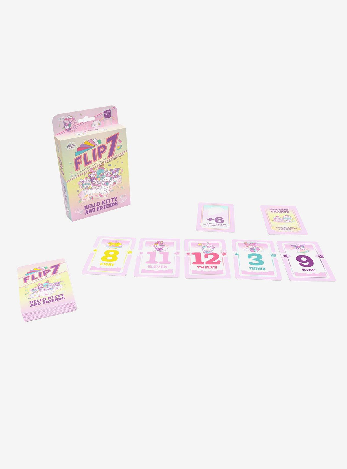 Sanrio Hello Kitty y sus amigos: juego de cartas Flip 7