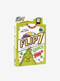 Juego de cartas Flip 7 de The Grinch