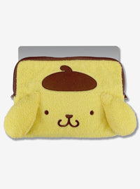 Funda de peluche Pompompurin para laptop de 35,6 cm