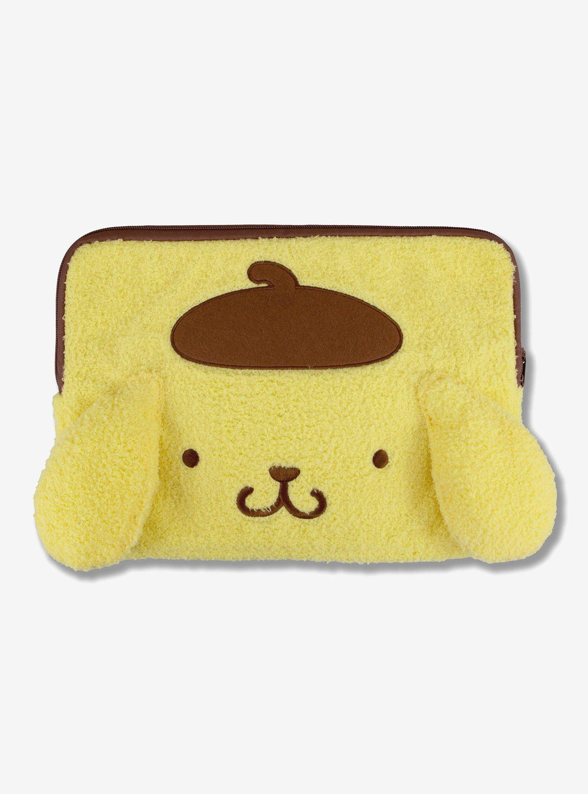 Funda de peluche Pompompurin para laptop de 35,6 cm