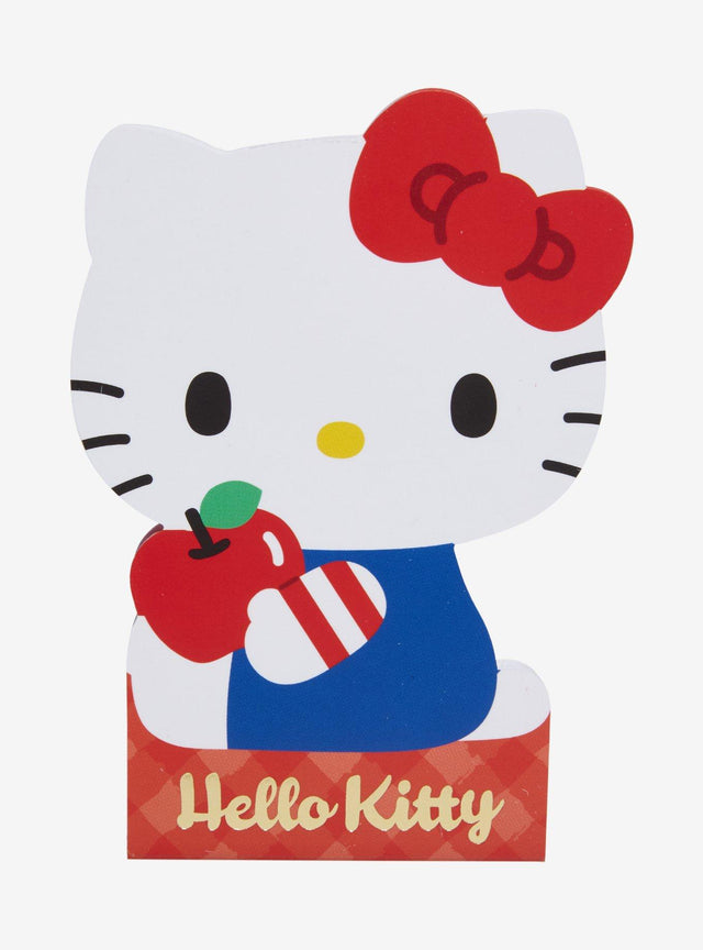 Bloc de notas con forma de Hello Kitty