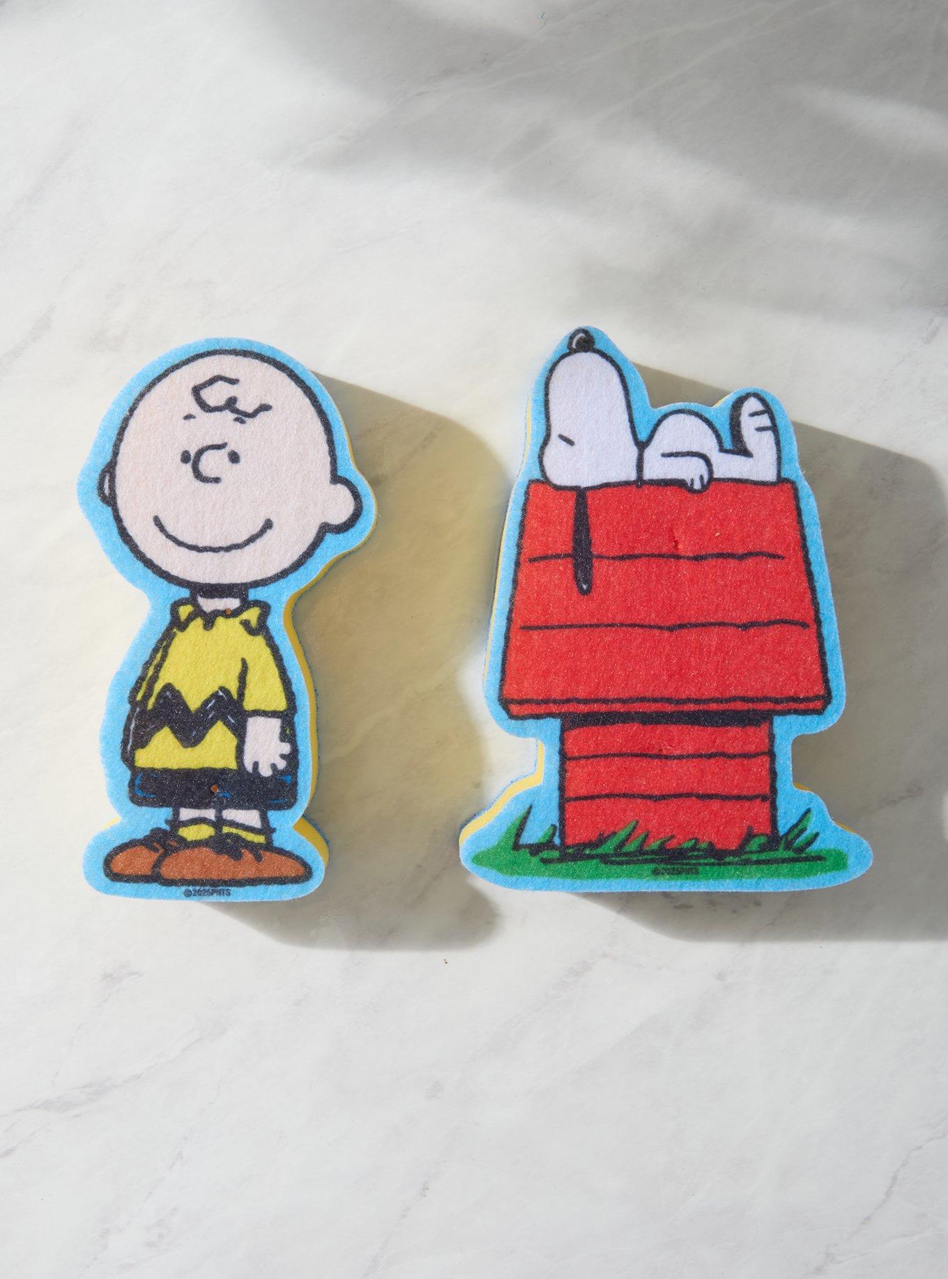Set de esponjas Peanuts de Snoopy y Charlie Brown