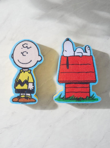 Set de esponjas Peanuts de Snoopy y Charlie Brown