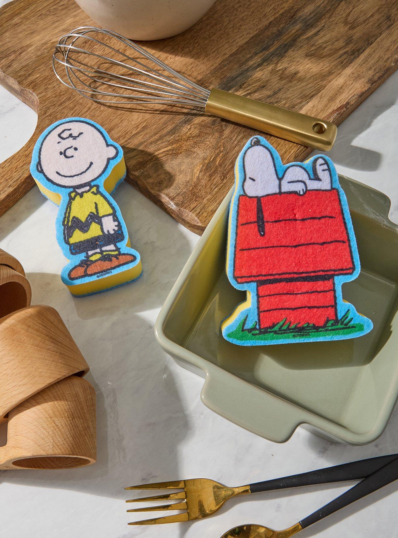 Set de esponjas Peanuts de Snoopy y Charlie Brown