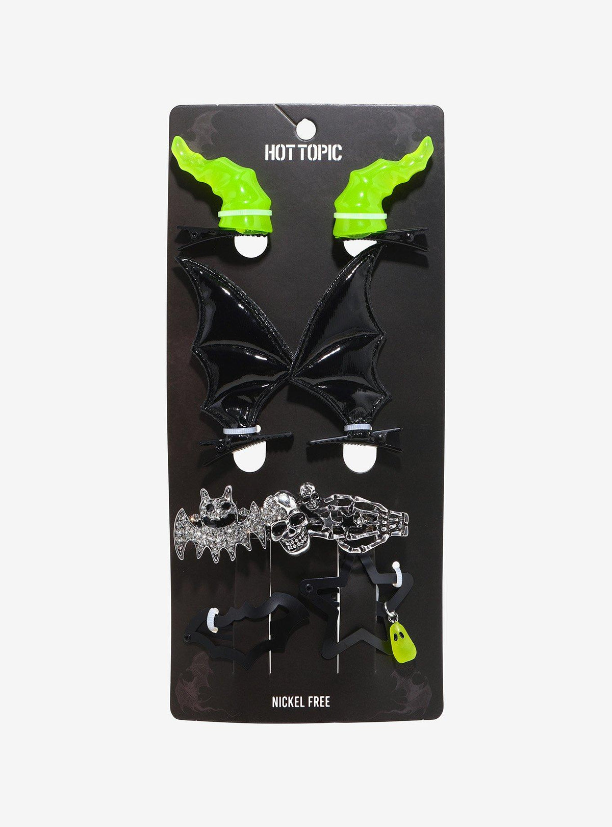 Set de pinches para el pelo de Halloween