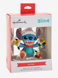 Adorno de Stitch con luces de Navidad