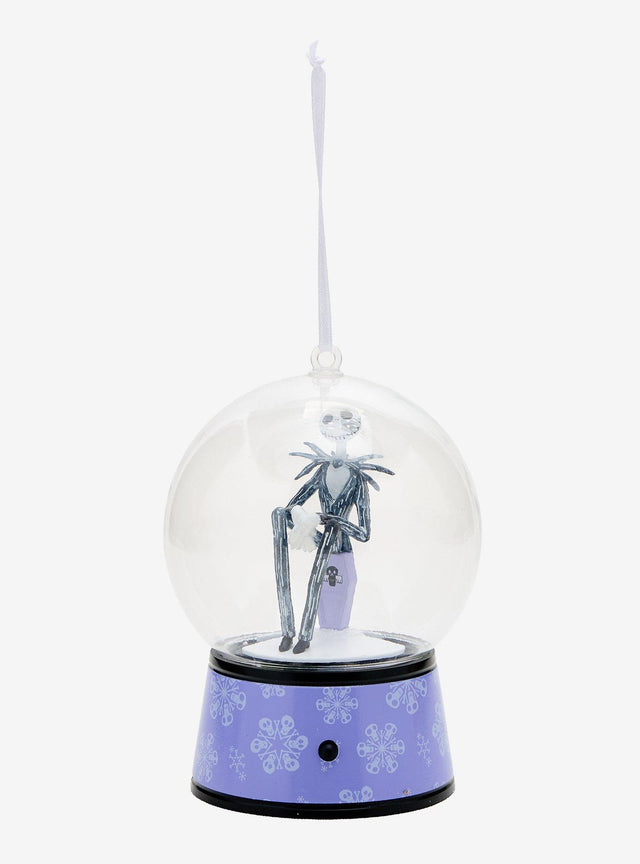 Adorno musical de bola de nieve de Jack Skellington