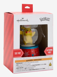 Adorno musical de bola de nieve de Pokémon Pikachu