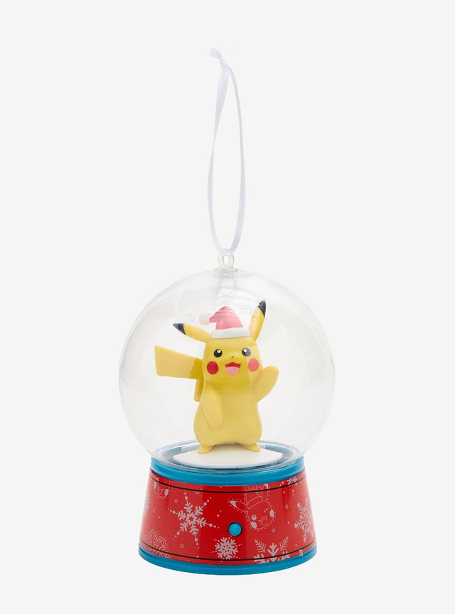 Adorno musical de bola de nieve de Pokémon Pikachu