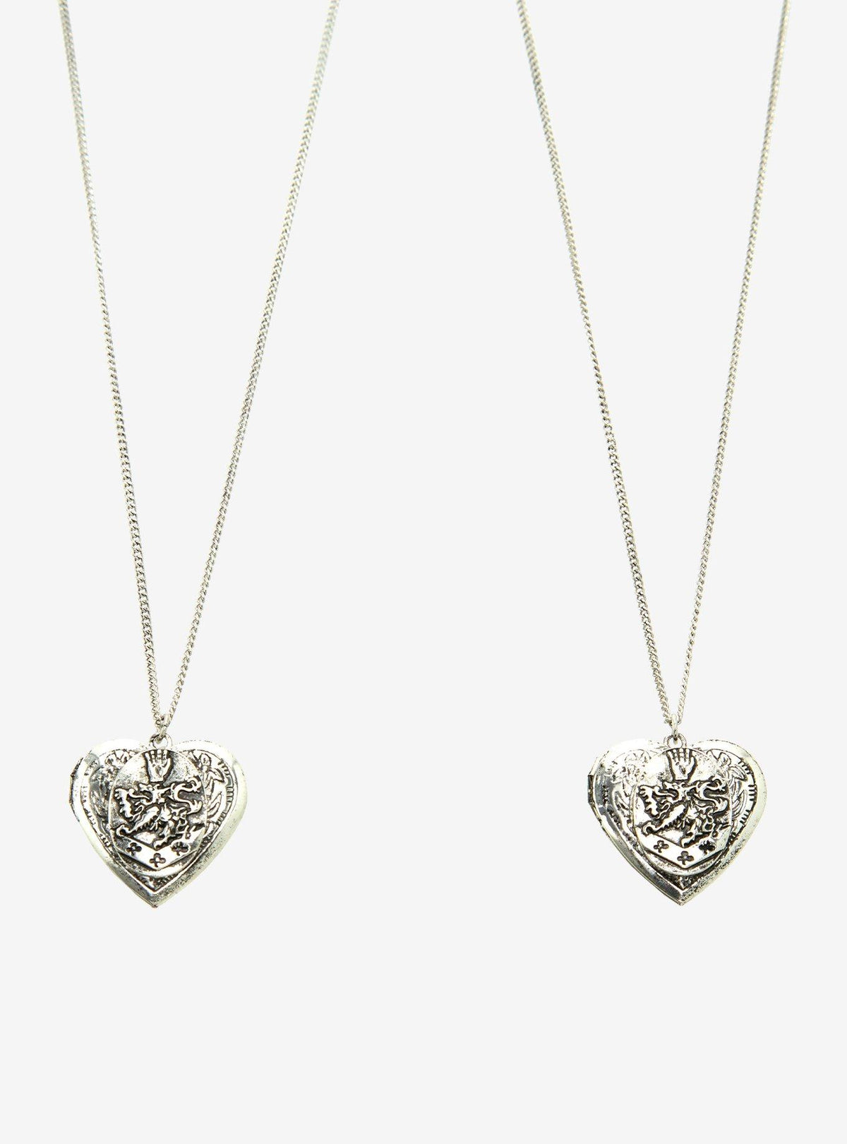 Set de collares con relicarios de Rosalie y Emmett