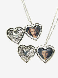 Set de collares con relicarios de Rosalie y Emmett