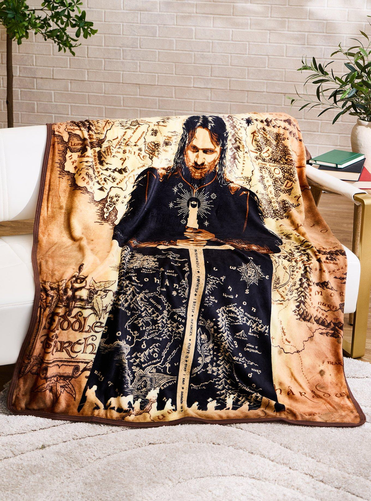 Manta The Lord of the Rings con Aragorn